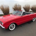 1963 Ford Falcon CONVERTIBLE RED 6 CYL  AUTO VERY CUTE CAR !