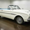 1963 Ford Falcon Futura 1675 Miles White Convertible 170 Inline 6 Automatic
