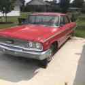 1963 Ford Galaxie 500 Sedan Red RWD Automatic 500
