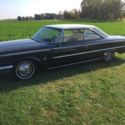 1963 FORD GALAXIE 500XL 352 AUTO BLACK / WHITE BARN FIND 74,000 ORIGINAL MILES