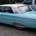 1963 Ford Galixie 500 Blue and White 4 door ORIGANL Barn Find 2 Owner car