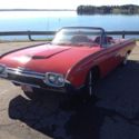 1963 Ford Thunderbird Convertible, All Original, Tonneau Cover, Great T-Bird!