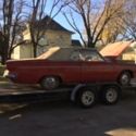 1963 GT convertible barn find project mopar red restorable