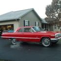 1963 impala 2dr Hardtop,Fresh Built 327,Auto,New Interior,9in.Rear end Solid Car