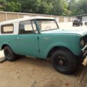 1963 International Scout 4x4 Project