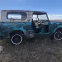 1963 International Scout 80 Convertible Blue 4WD Manual 152