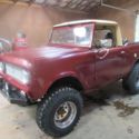 1963 International scout  barn find NO RESERVE NO TITLE