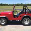 1963 Jeep CJ-5 SUV Red 4WD Manual No Reserve