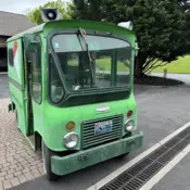 1963 Jeep CJ Green Fleetvan