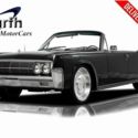 1963 Lincoln Continental $300,000 Frame Off Restoration 1111 Miles Black Convert