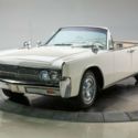 1963 Lincoln Continental  430 CI V8 3 Speed Automatic Convertible Ermine White