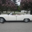 1963 Lincoln Continental Convertible White Leather