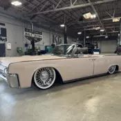 1963 Lincoln Continental Convertible White