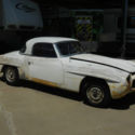1963 Mercedes 190sl Roadster Texas car from new