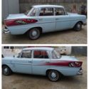 1963 Mercedes Benz 220S Fintail Heckflosse with #7 Kenny Scharf Karbombz