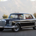 1963 Mercedes-Benz 220SE Coupé - Black on red leather interior