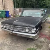 1963 Mercury Monterey Sedan Black