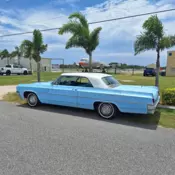 1963 Oldsmobile 88 Coupe Blue 2 door H.T.