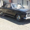1963 Plymouth Valiant Convertible - Original Black Plate California Car