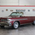 1963 Pontiac Bonneville 13206 Miles Burgundy Convertible