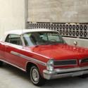 1963 Pontiac Bonneville Convertible 105489 Miles Red Convertible 389 4bl Automat