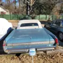 1963 Pontiac Bonneville Convertible Blue RWD Automatic coupe