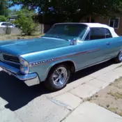 1963 pontiac bonneville convertible disk brakes rblt 389 V8