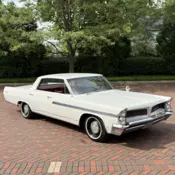1963 Pontiac Bonneville Sedan White Bonnie