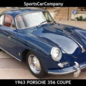 1963 PORSCHE 356B 1600T6 COUPE RESTORED MATCHING NUMBERS SUPERB CALIFORNIA CAR