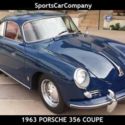 1963 PORSCHE 356B/1600T6 COUPE FULLY RESTORED MATCHING NUMBERS CALIFORNIA CAR!
