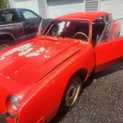 1963 Studebaker Avanti Coupe Red