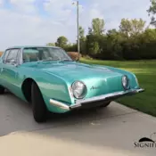 1963 Studebaker Avanti Stunning Turquoise Beauty, Factory AC Drive it Home!