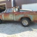 1963 Studebaker Champ I6 4 speed fleetside project