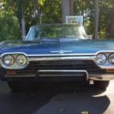 1963 Thunderbird Convertible, all original blue interior blue exterior.