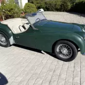 1963 triumph tr 3 b model tsf  best of  tr3  line