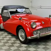 1963 TRIUMPH TR3B. 60 SPOKE WIRES. OLDER RESTORATION ON A WELL PRESERVED CAR.