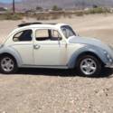 1963 volkswagen bug classic cloth factory sunroof/ragtop sedan
