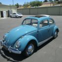 1963 VW Beetle, Factory Ragtop Sunroof, Excellent, Rust Free California Bug