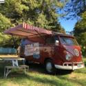 1963 Westfalia Panelvan Survivor Original finish Logos Patina Worldwide Shipping