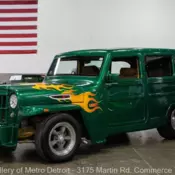1963 Willys Jeep Utility Wagon 1 Miles Grabber Green Pearl  360ci V8 TH-350 Auto