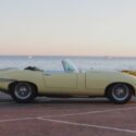 1963 Yellow Jaguar XKE with spoke wheels. Series 1 without matching numbers.