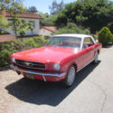 1964 1/2 Mustang Coupe Vinyl Top, Original Rangoon Red