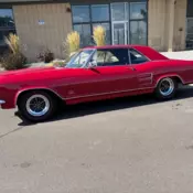 1964 Buick Rivera  very clean amd stock 118,299 Miles Red