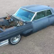 1964 Cadillac Coupe DeVille 2 door hardtop TITLE Custom lowrider airbag Chevy LS