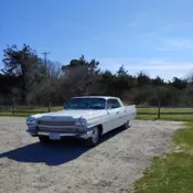 1964 Cadillac Deville, 4 door, power seats, windows, steering, brakes.