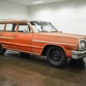 1964 Chevrolet Bel Air Wagon 24790 Miles Rust Sedan 307 V8 Powerglide