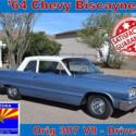 1964 Chevrolet Biscayne 2 Door Sedan 307 V8 Manual Classic Impala