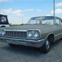 1964 CHEVROLET BISCAYNE 2D 78,672 Miles GOLD  230 Automatic