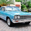 1964 Chevrolet Biscayne Coupe Flowmaster Dual Exhaust Rally Wheels