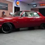 1964 Chevrolet Chevelle Malibu 142 Miles Maroon Wagon 350 V8 3 Speed